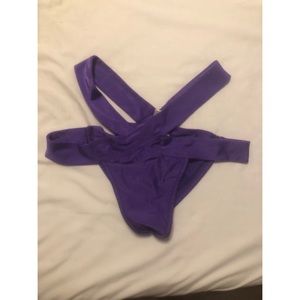 PURPLE* iheartraves strappy bottoms